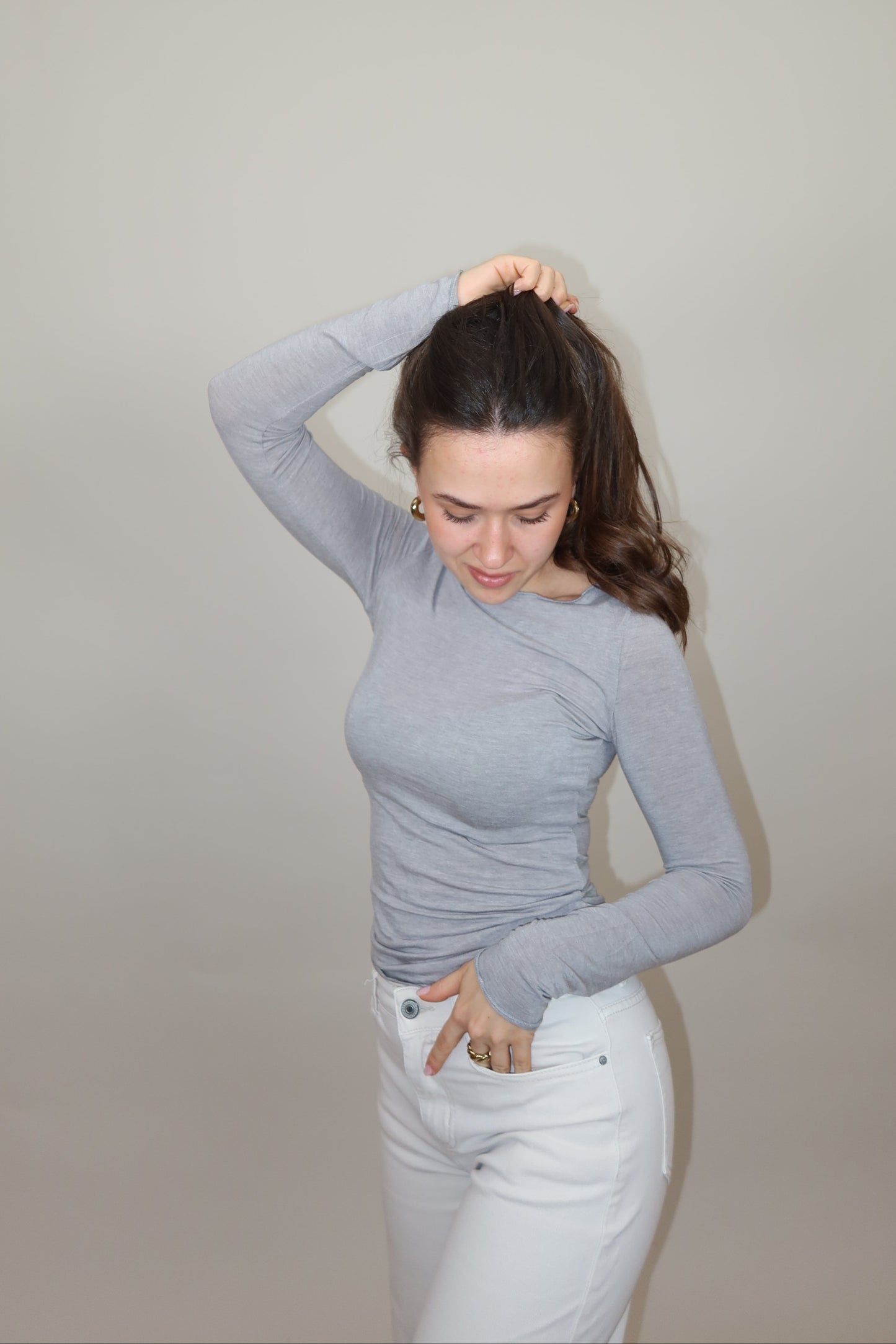 Oberteil Supersoft • Grau