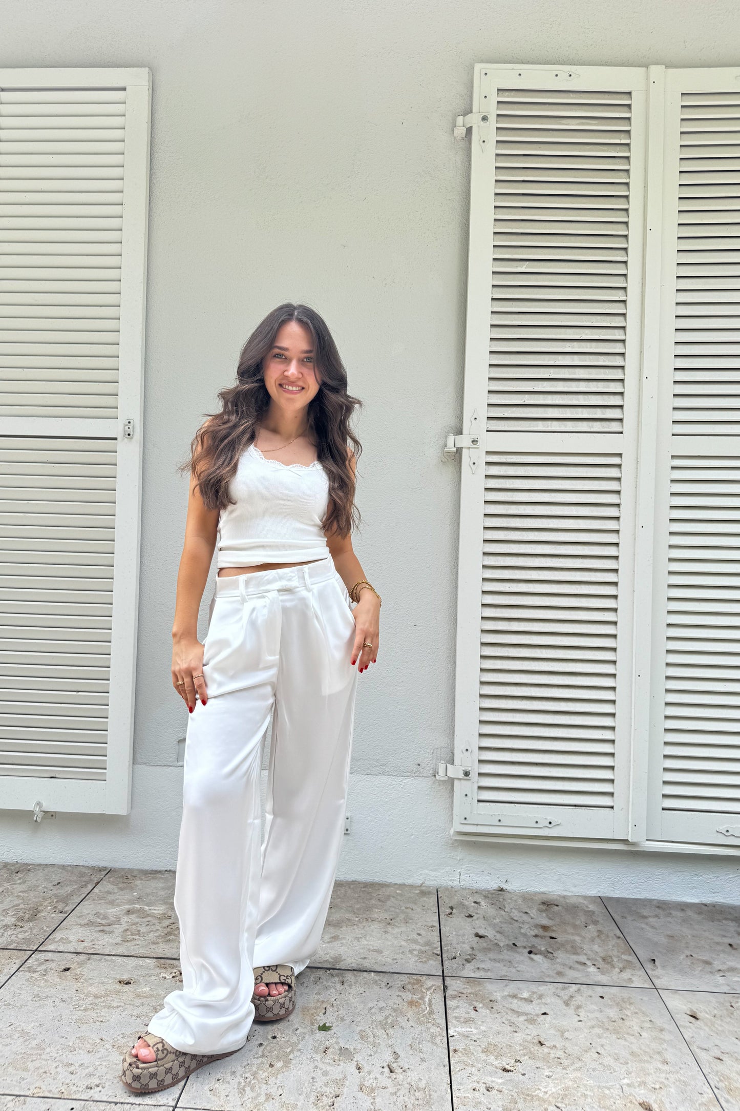 Satin Pants "Romina"
