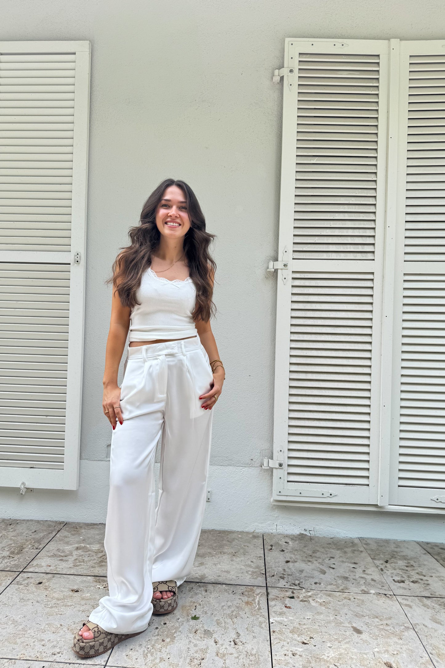 Satin Pants "Romina"