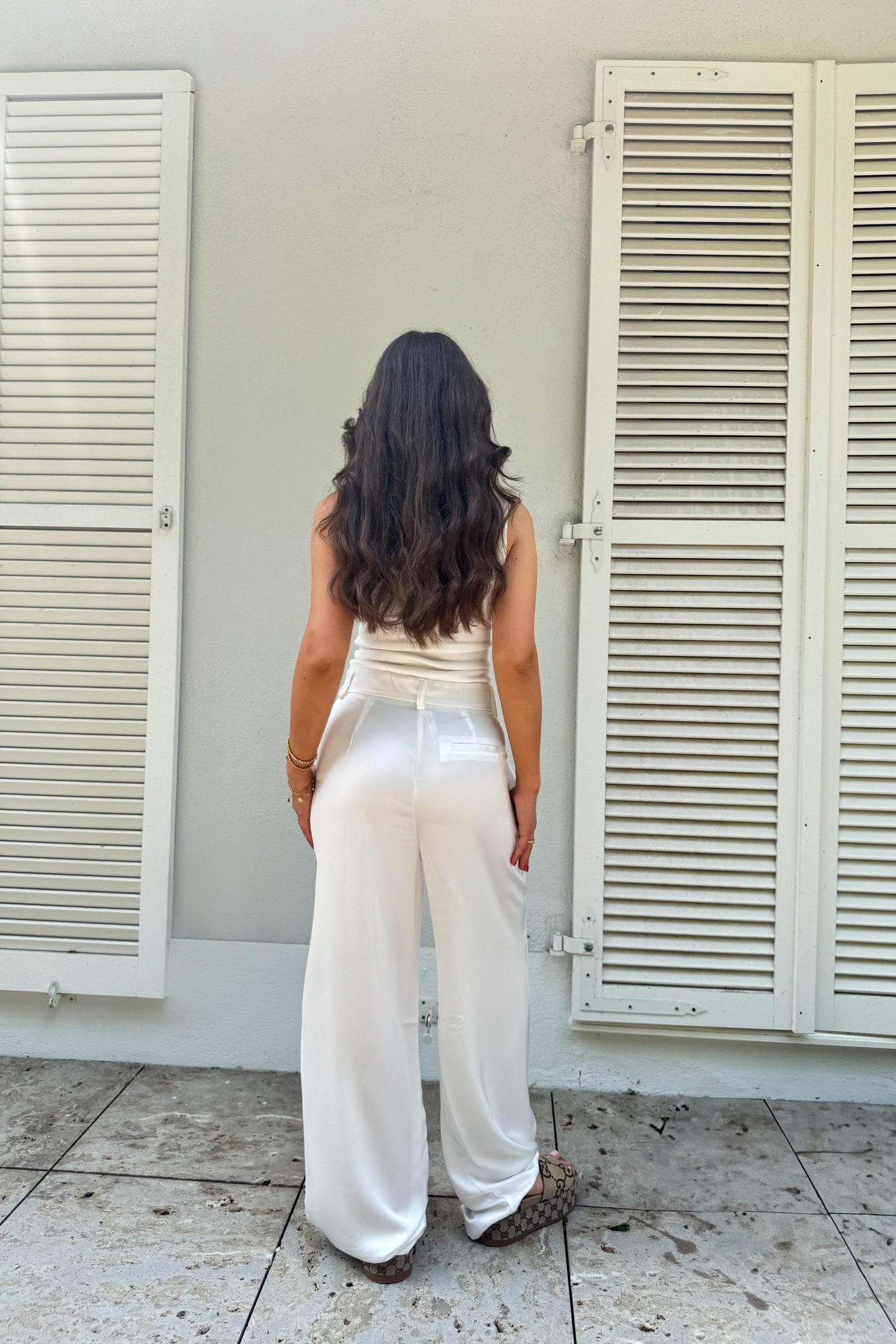 Satin Pants "Romina"