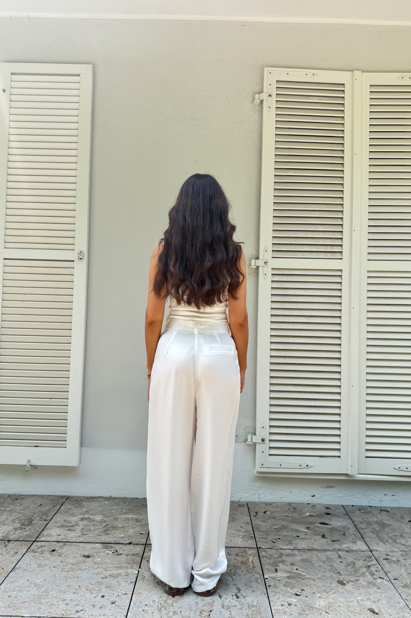 Satin Pants "Romina"