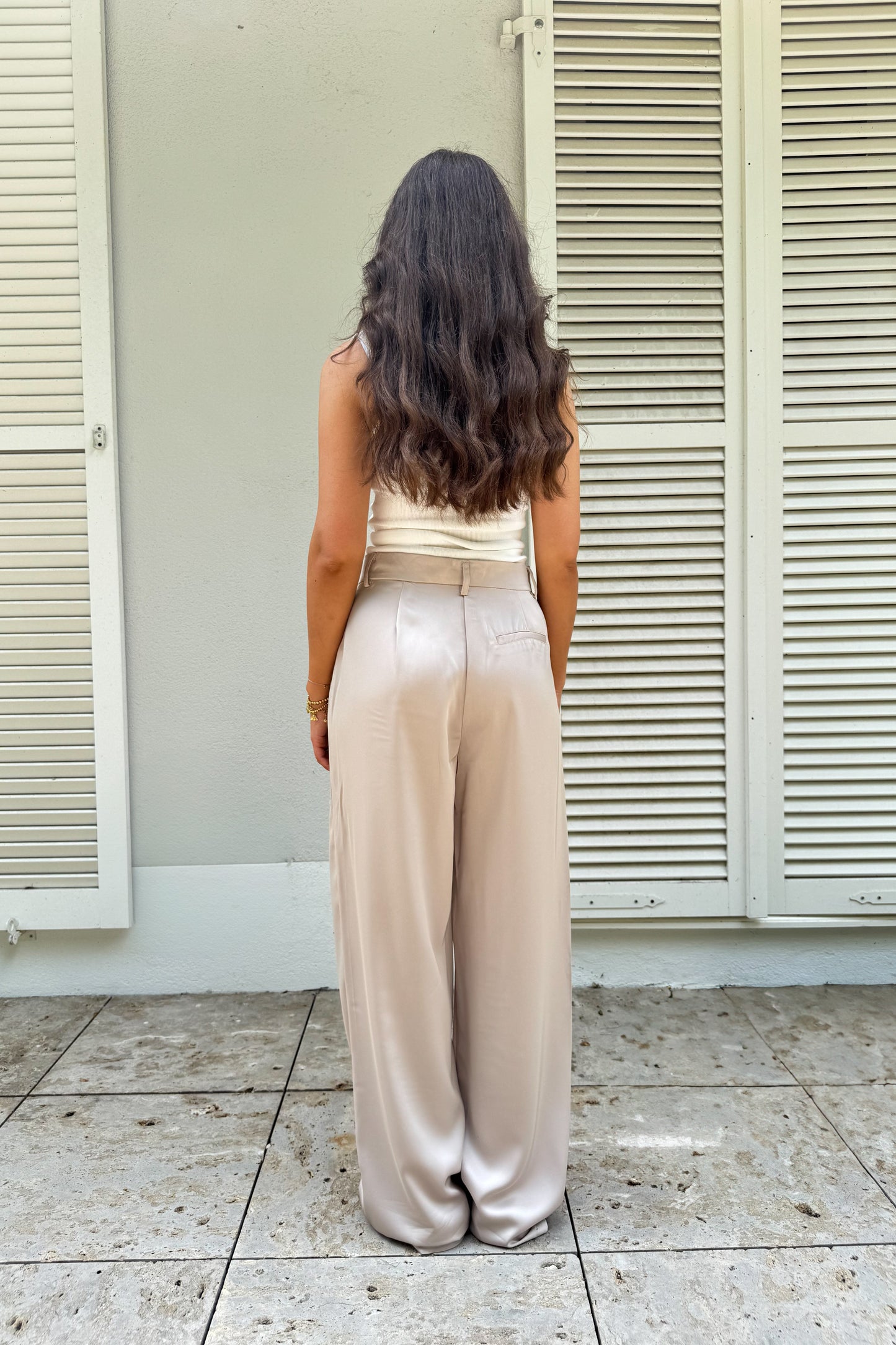 Satin Pants "Romina"