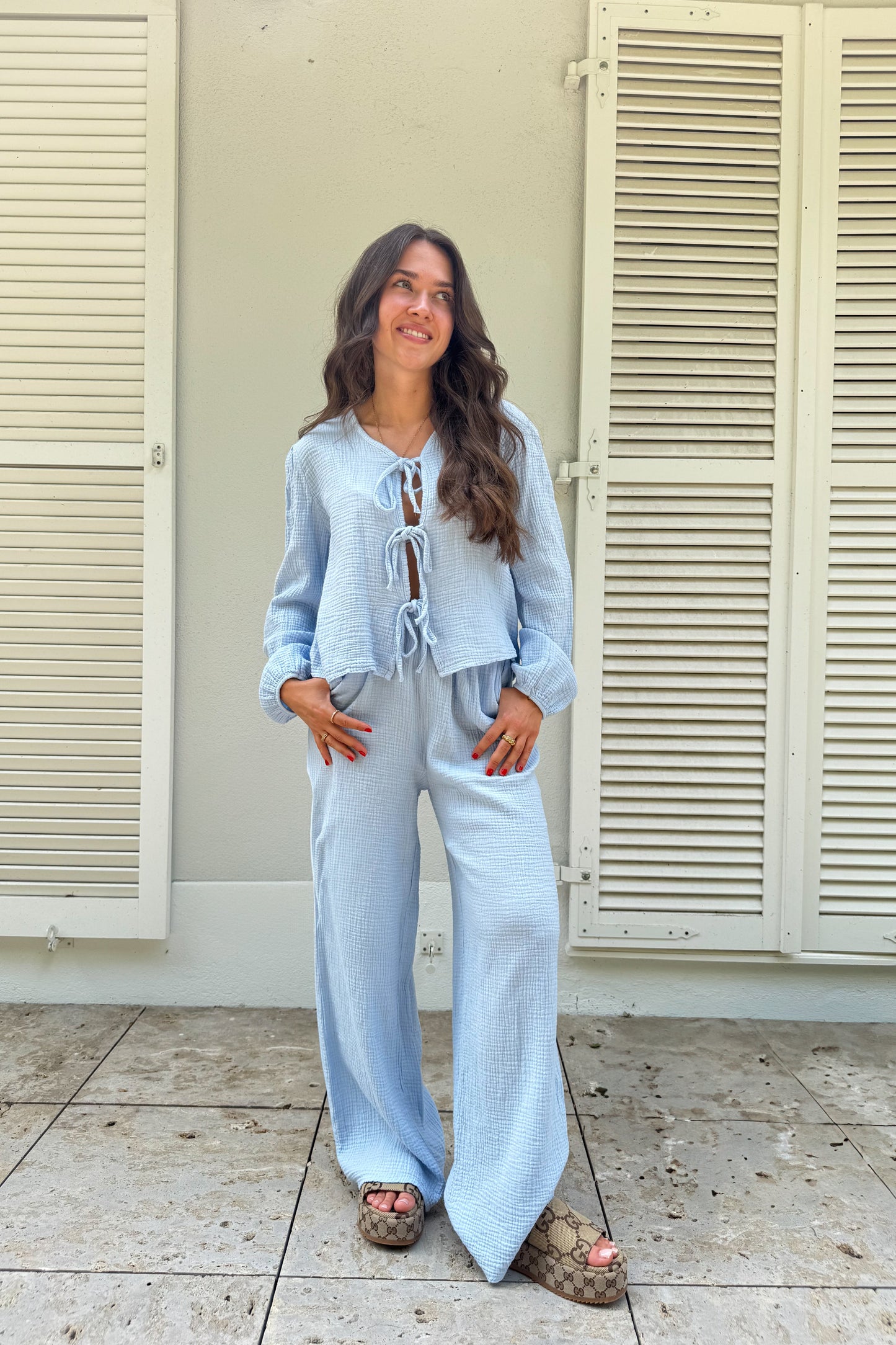 Musselin Bluse "ChiaraLII" - Sale