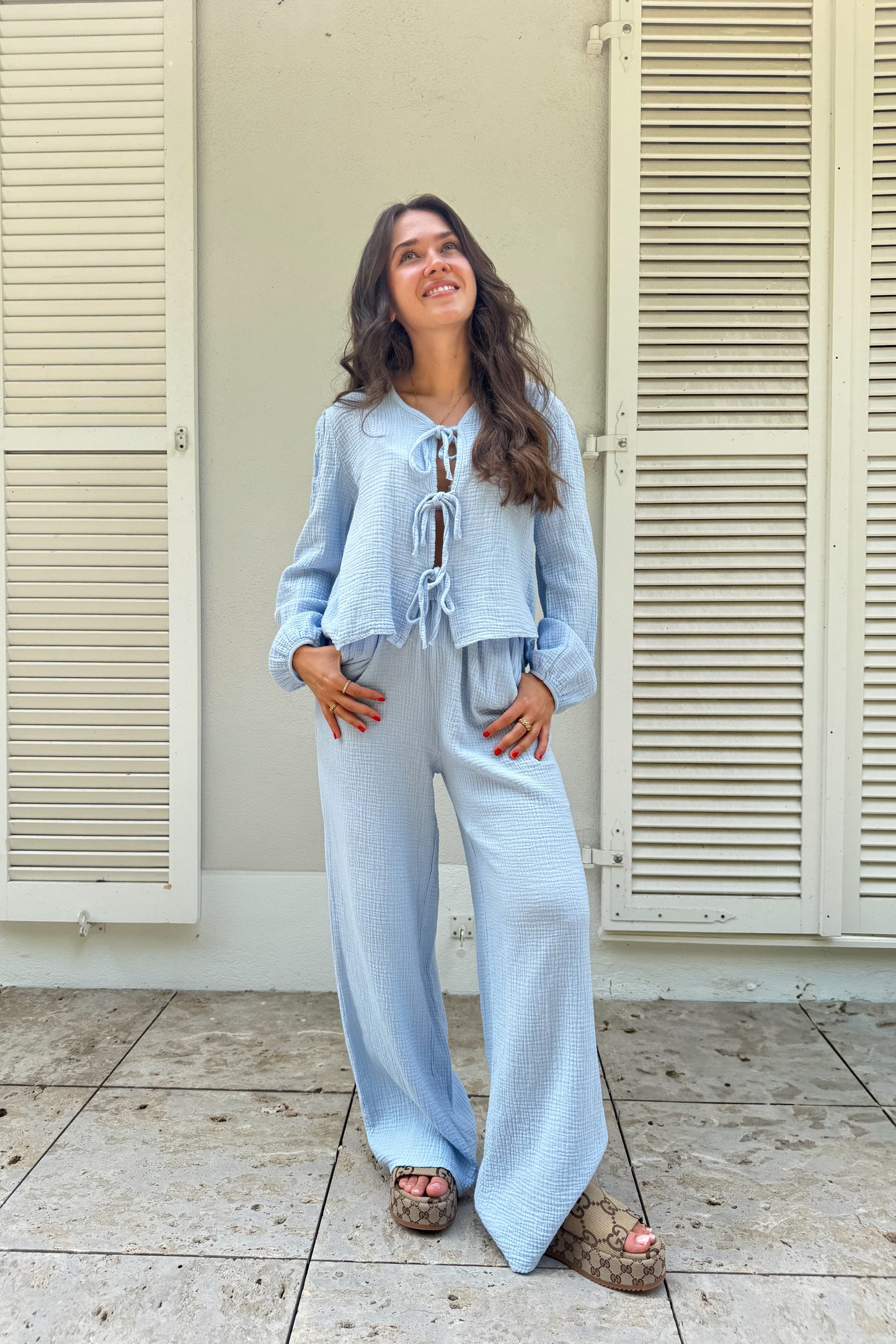 Musselin Bluse "ChiaraLII" - Sale