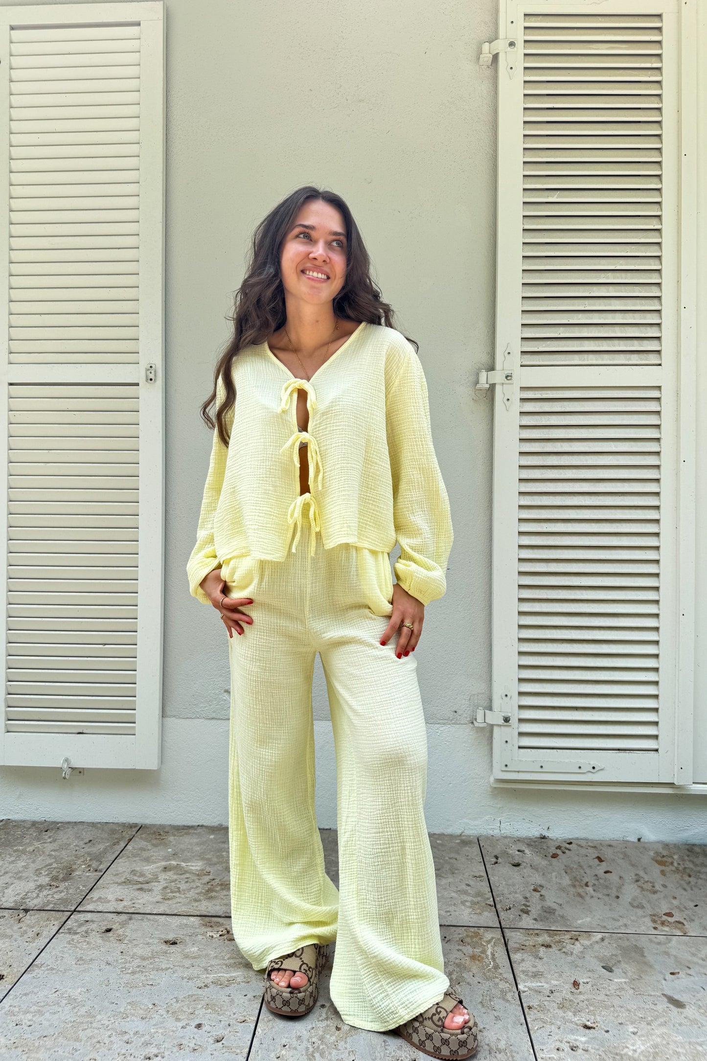 Musselin Bluse "ChiaraLII" - Sale