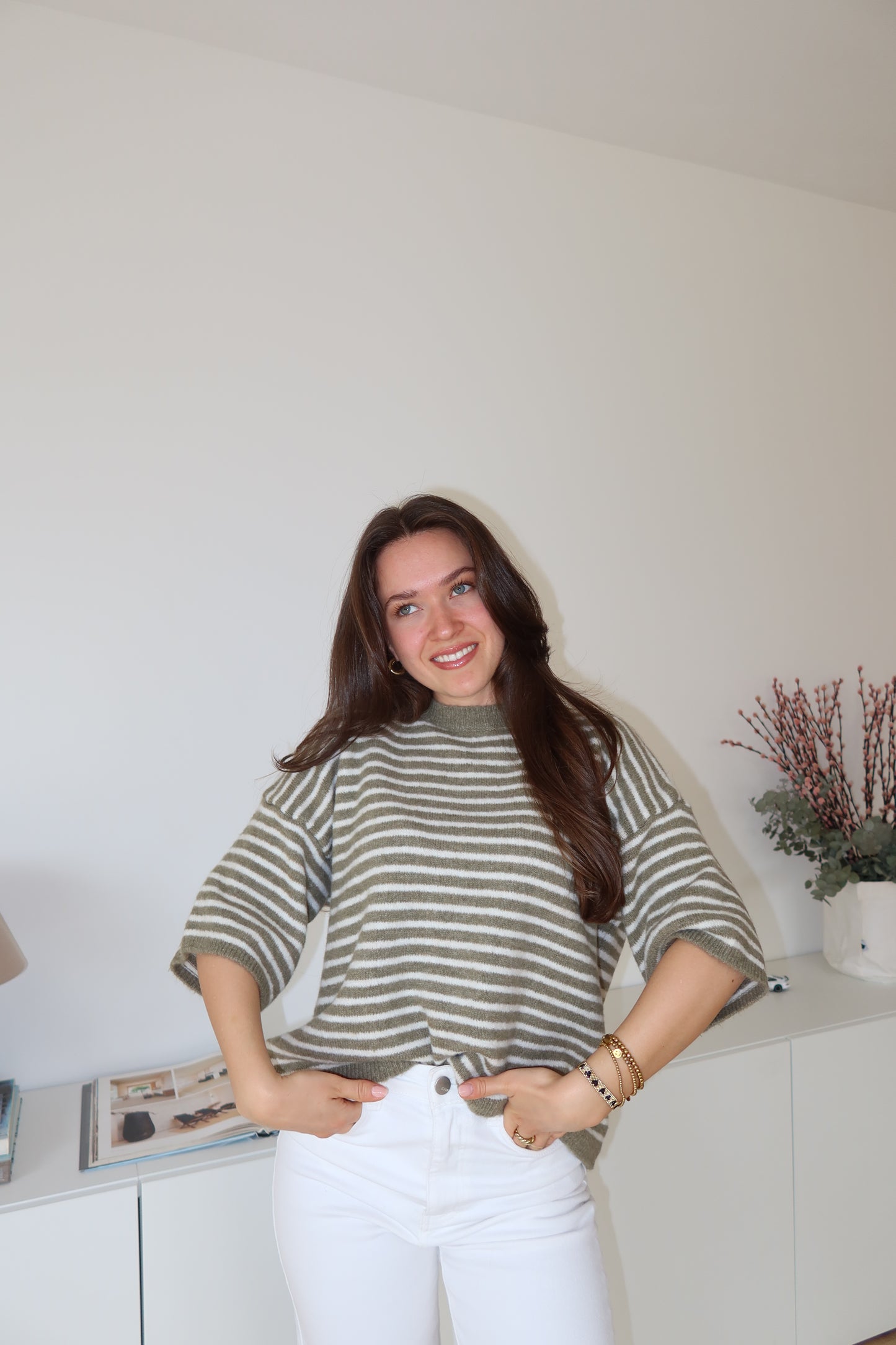 Short Pulloveer - Khaki