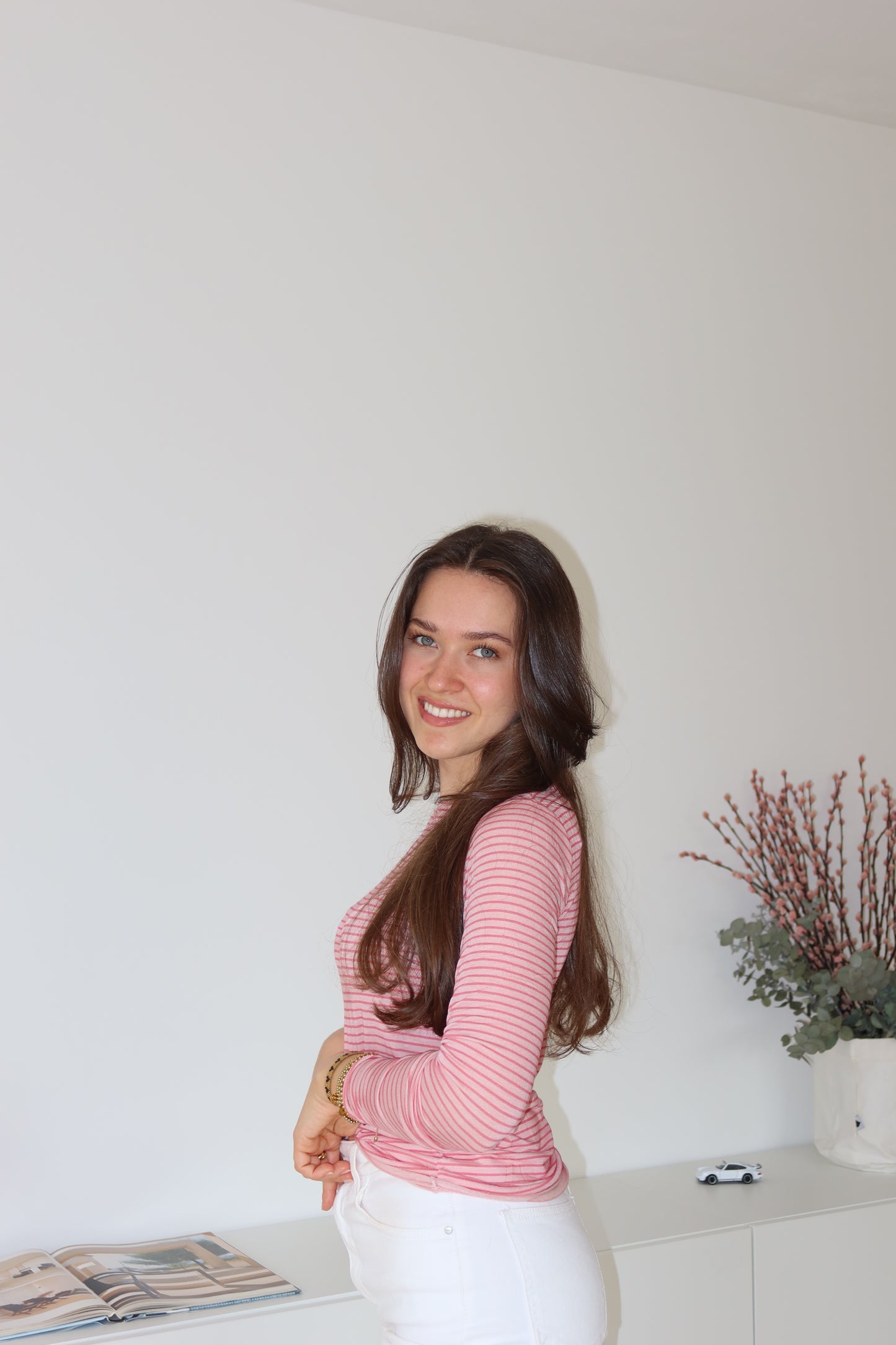 Striped Longsleeve - Pink