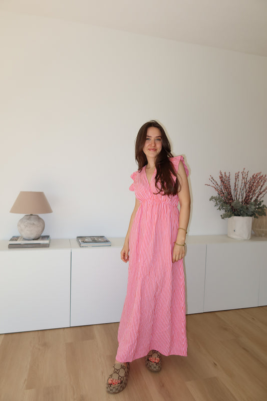 Musselin Maxikleid - Blossom