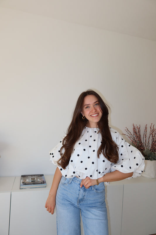 Polka dot Top