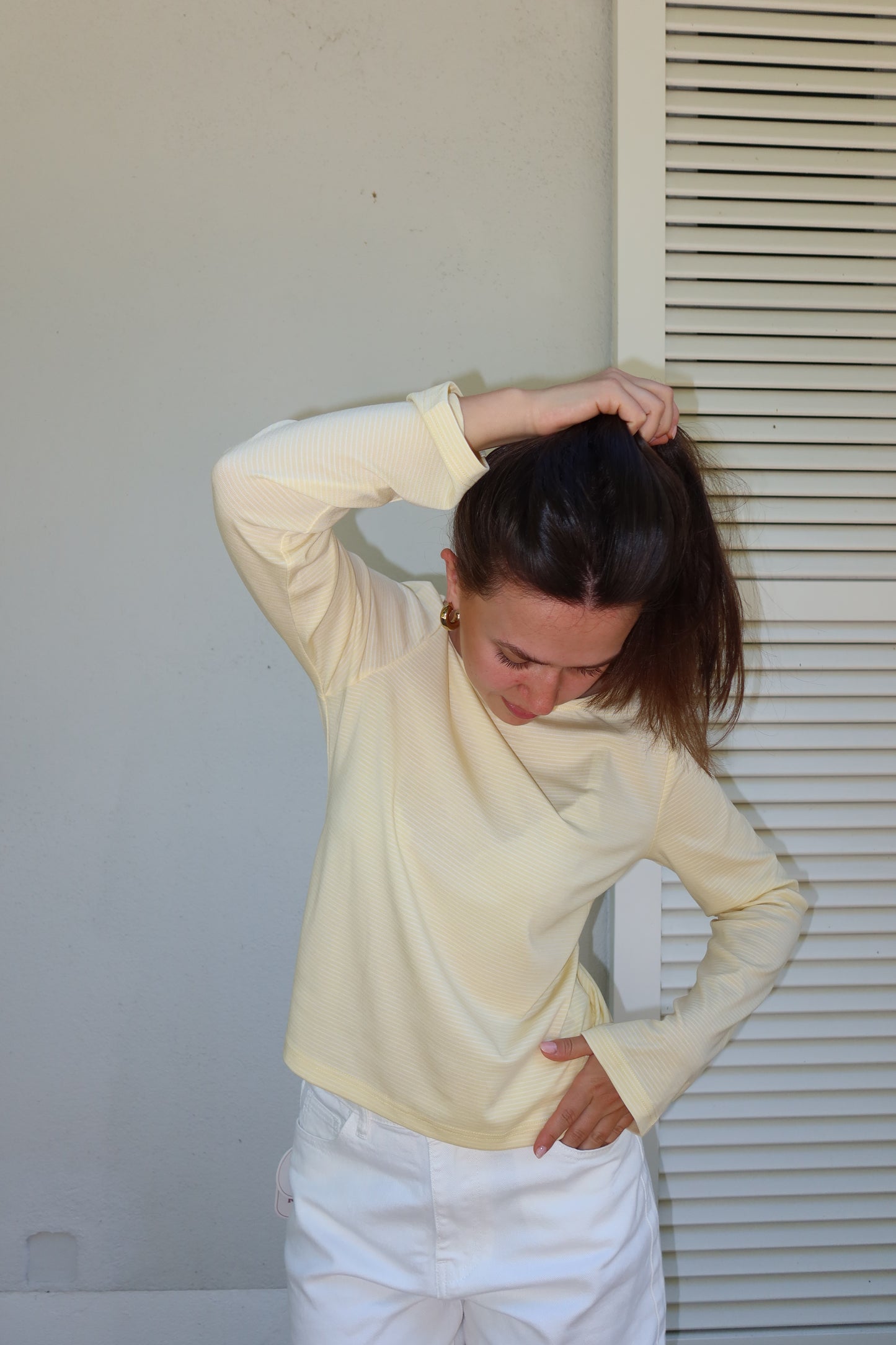 Stiped Longsleeve • Yellow