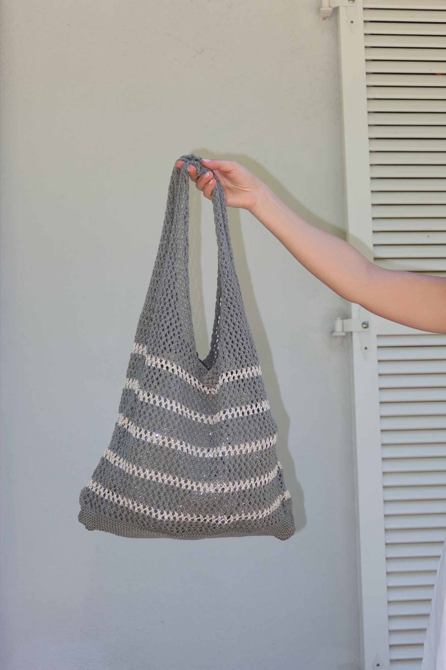 Häkeltasche - Khaki