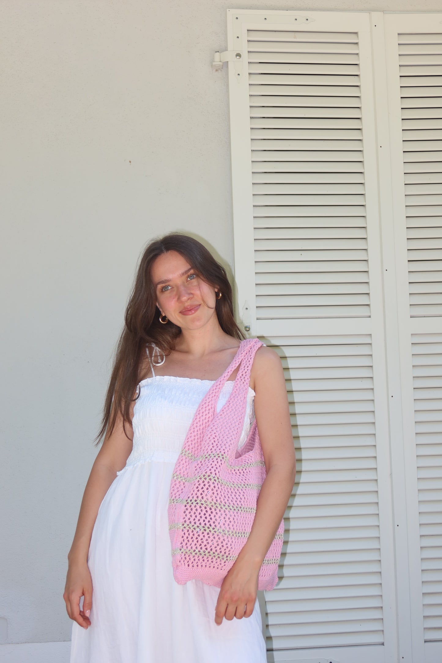 Häkeltasche - Pink