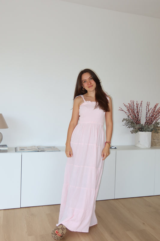 Musselin Maxikleid - Blossom