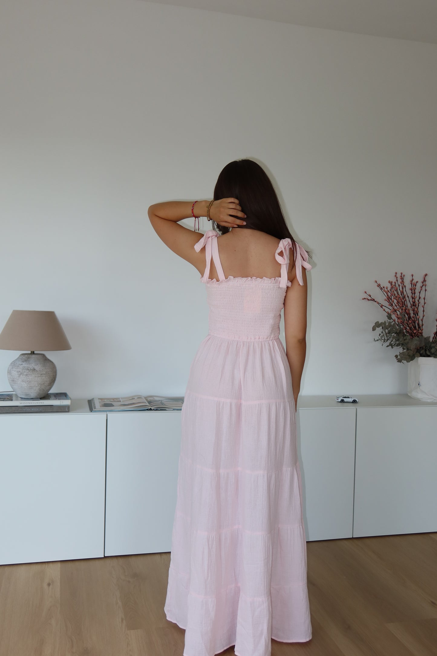 Musselin Maxikleid - Blossom