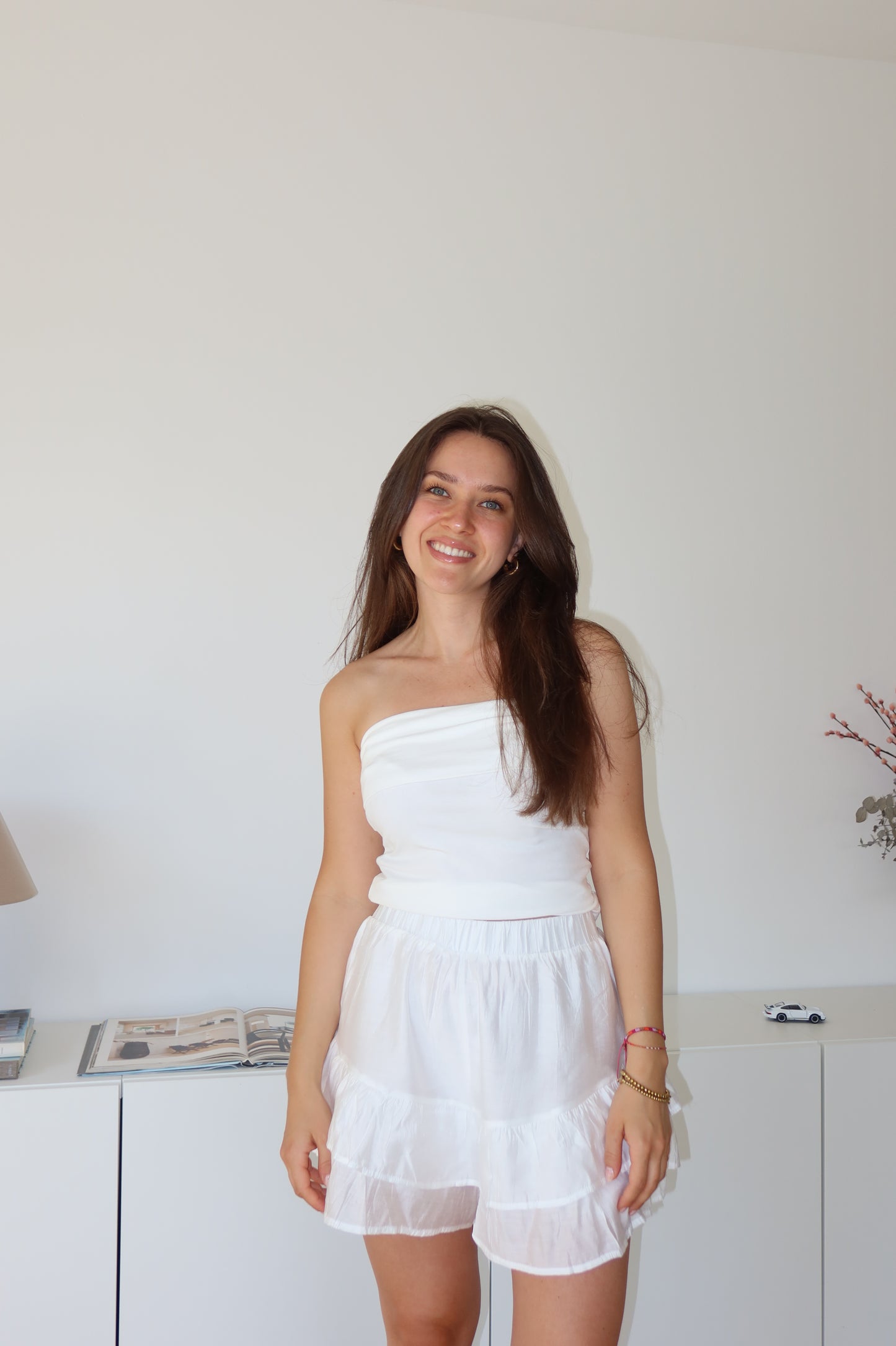 Skort White