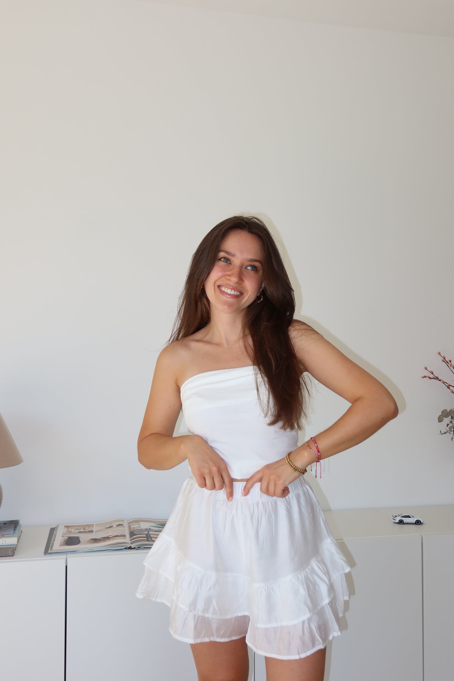 Skort White