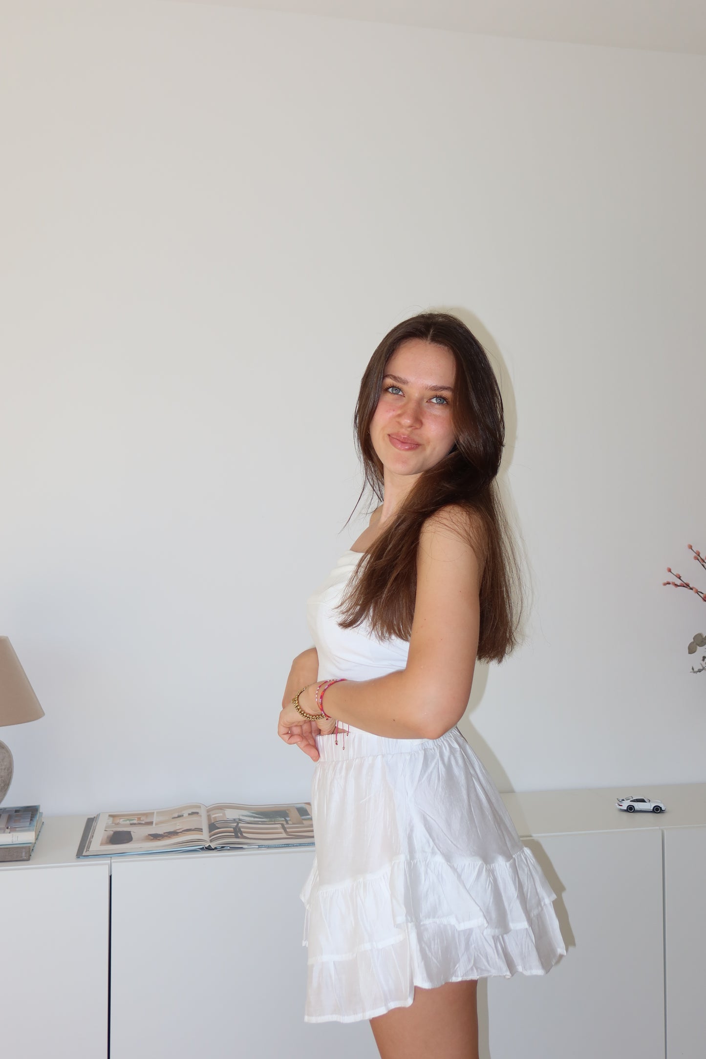 Skort White