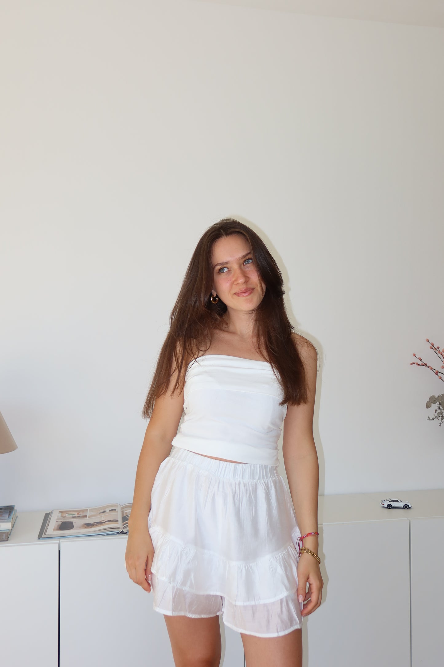Skort White