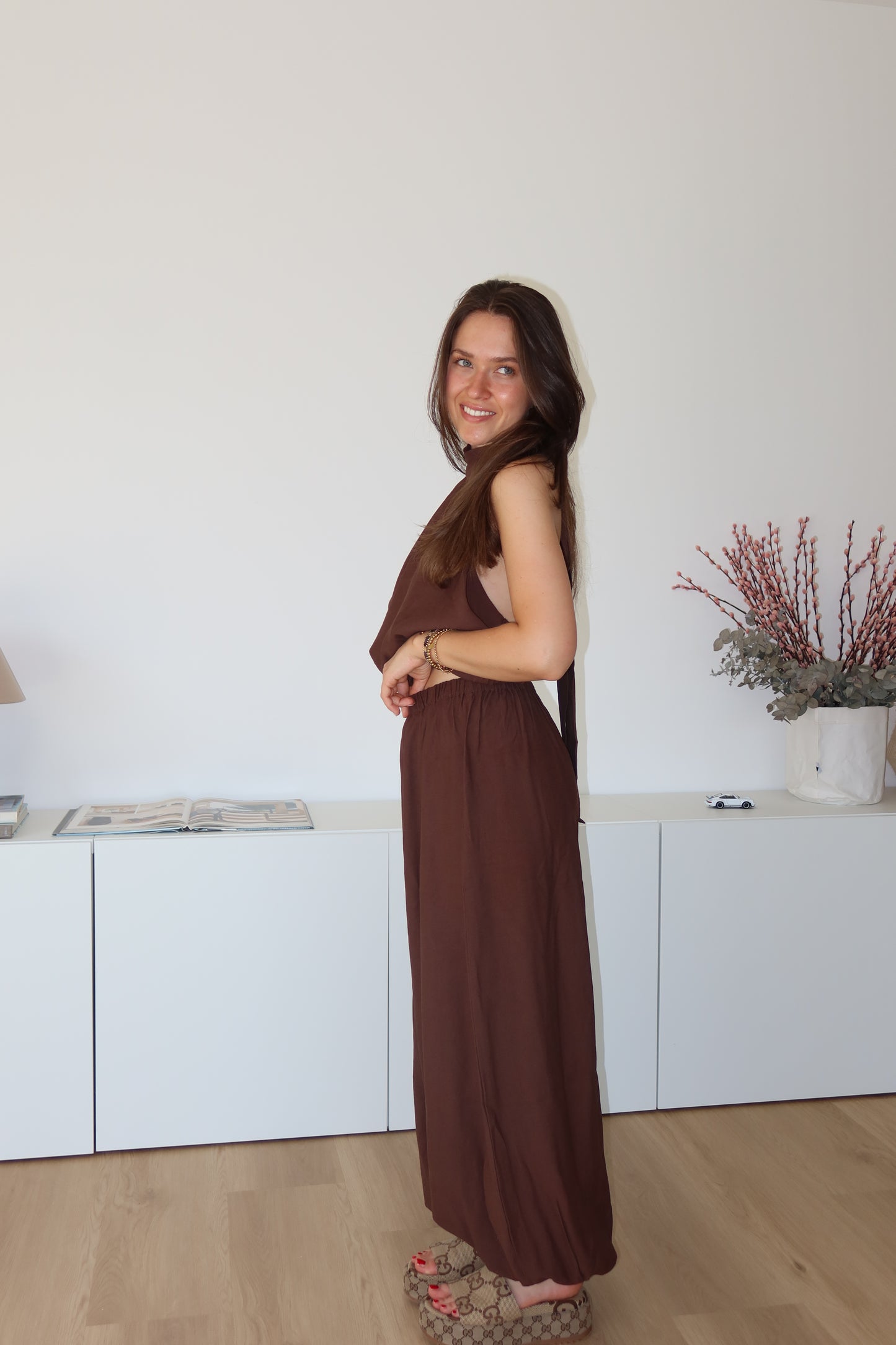 Ballon pants - Brown