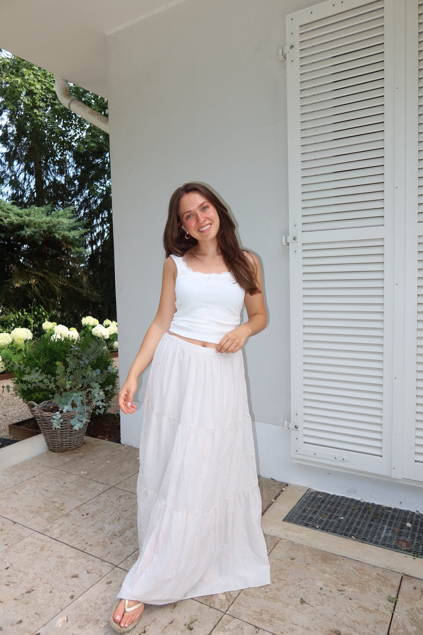 Maxi Skirt - Beige