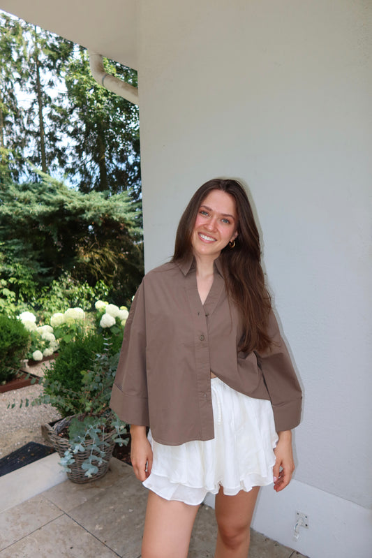 Bluse Cotton - Khaki