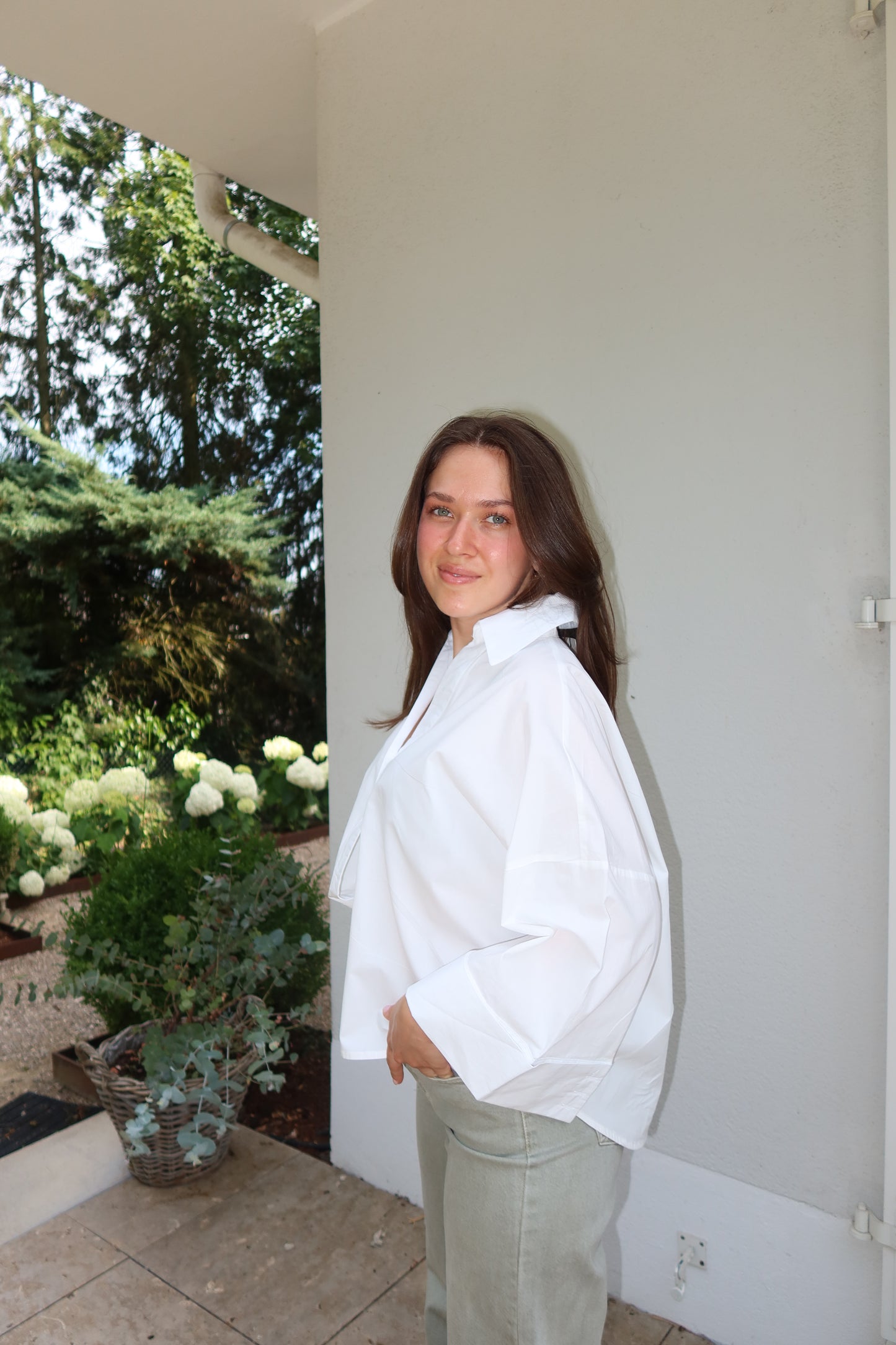 Bluse Cotton - White
