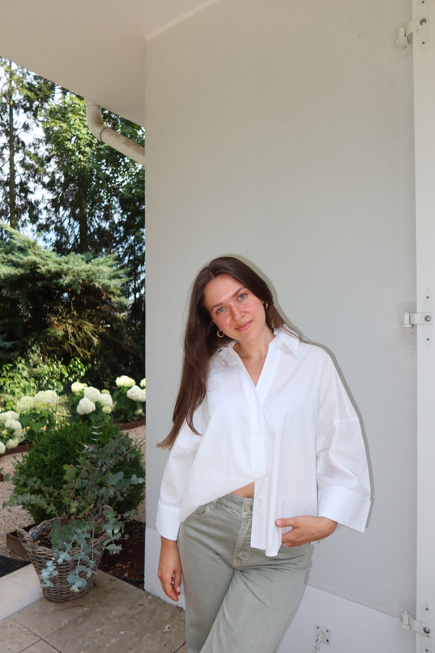 Bluse Cotton - White