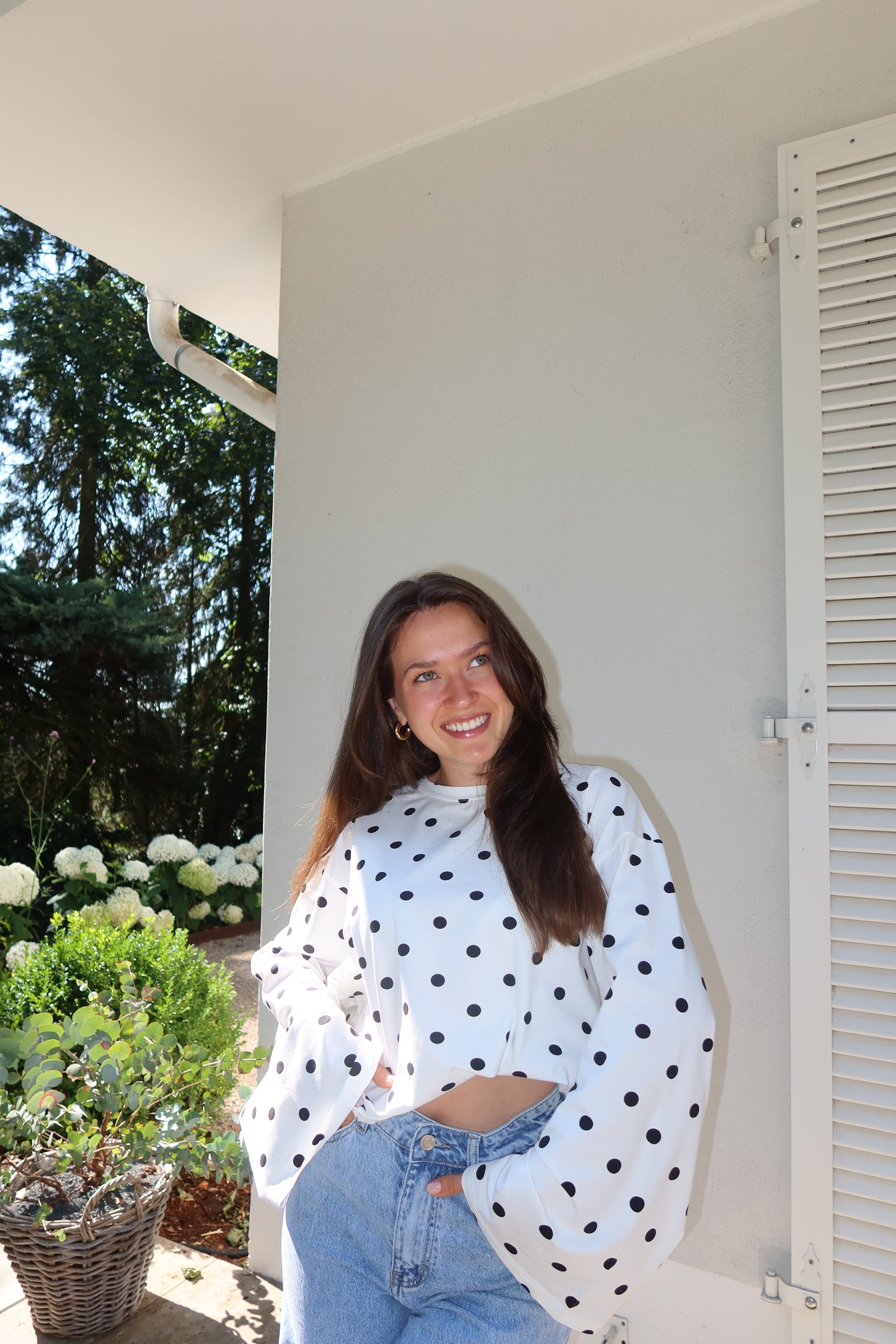 Longsleeve Polkadot Oversize