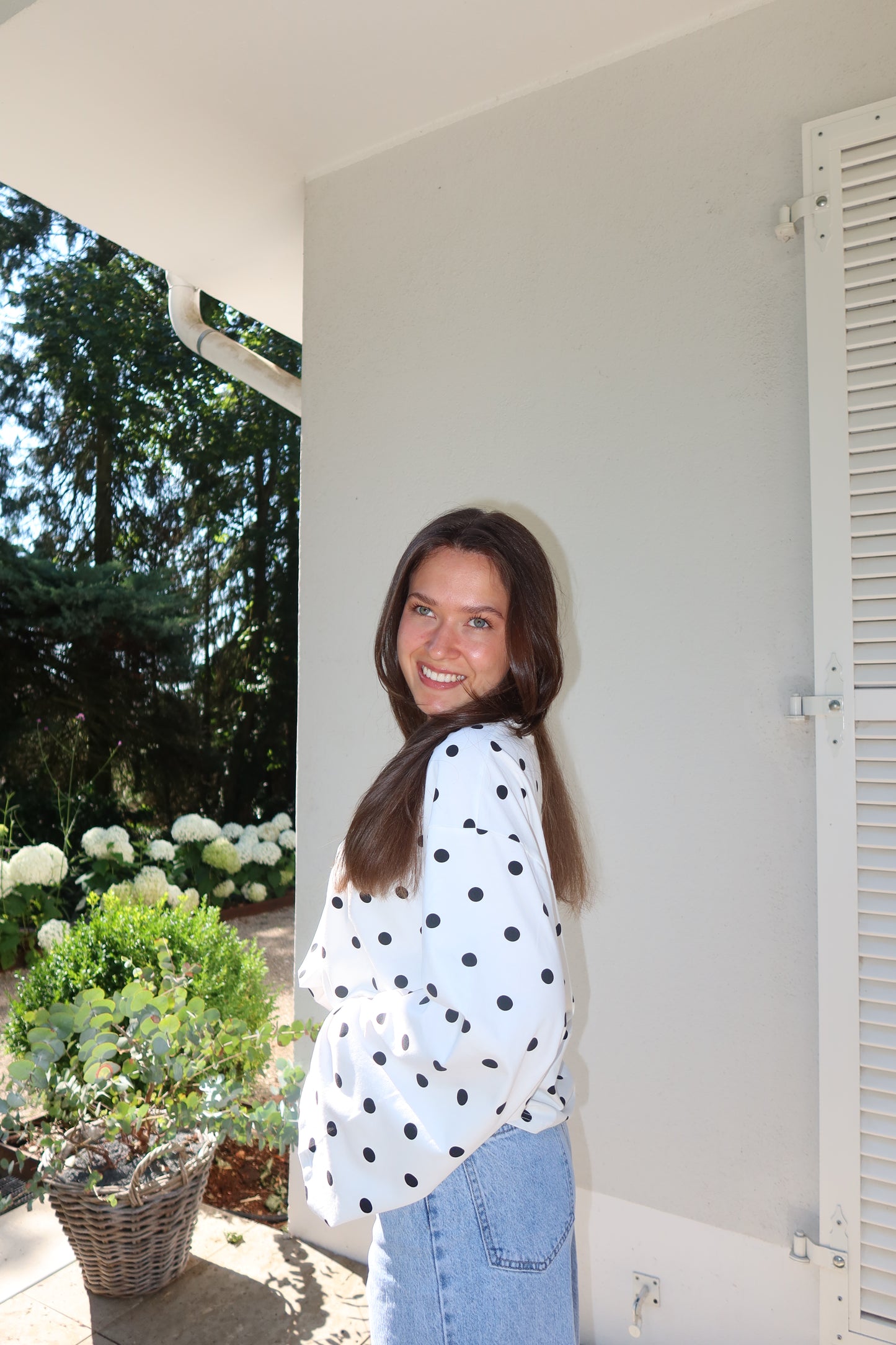 Longsleeve Polkadot Oversize