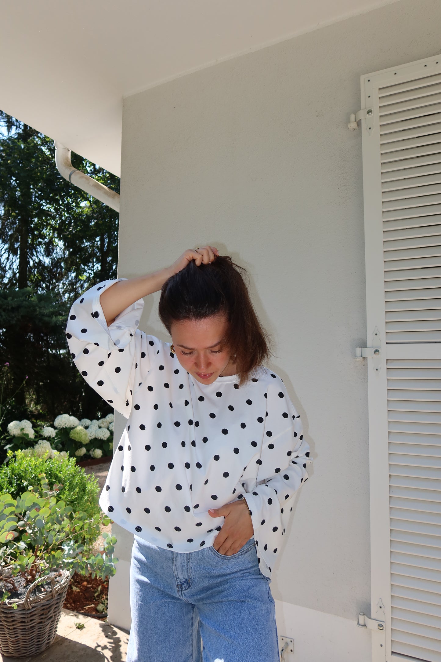 Longsleeve Polkadot Oversize