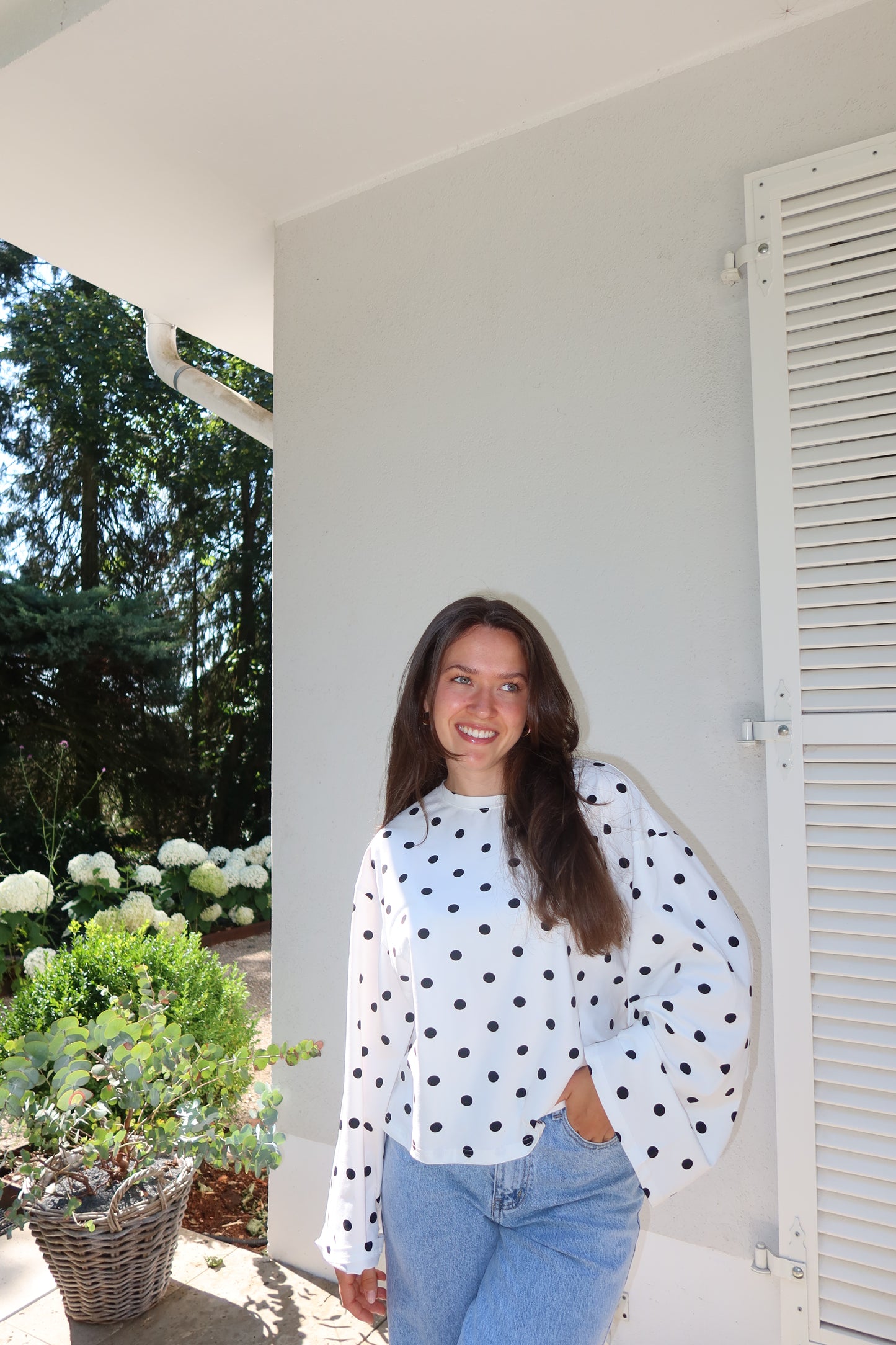 Longsleeve Polkadot Oversize