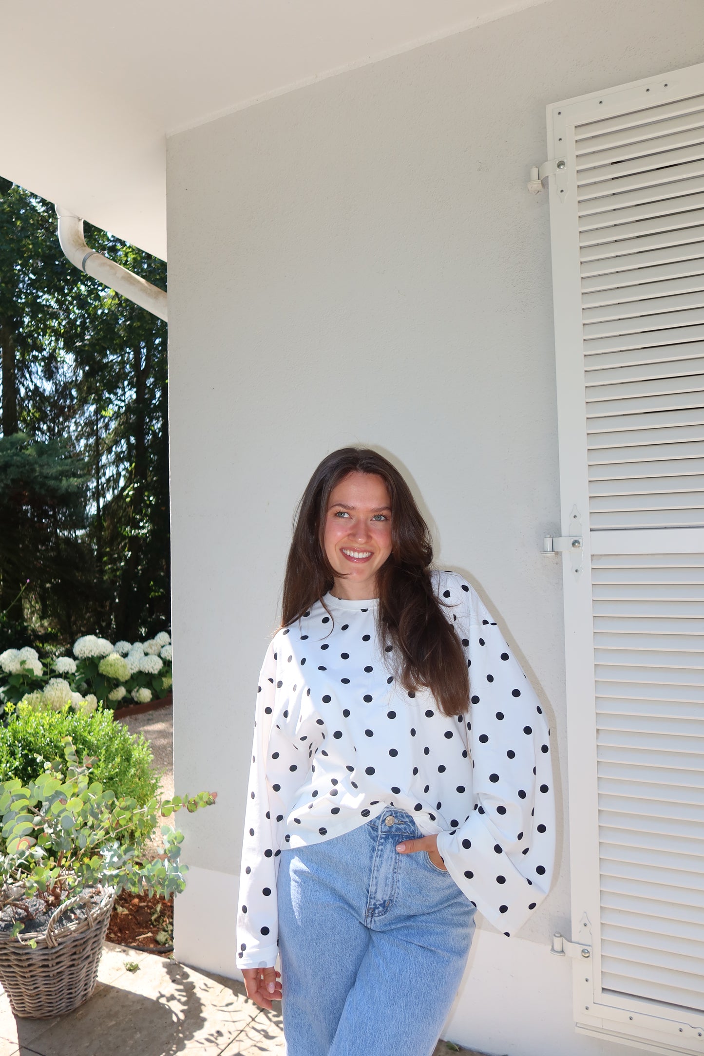 Longsleeve Polkadot Oversize