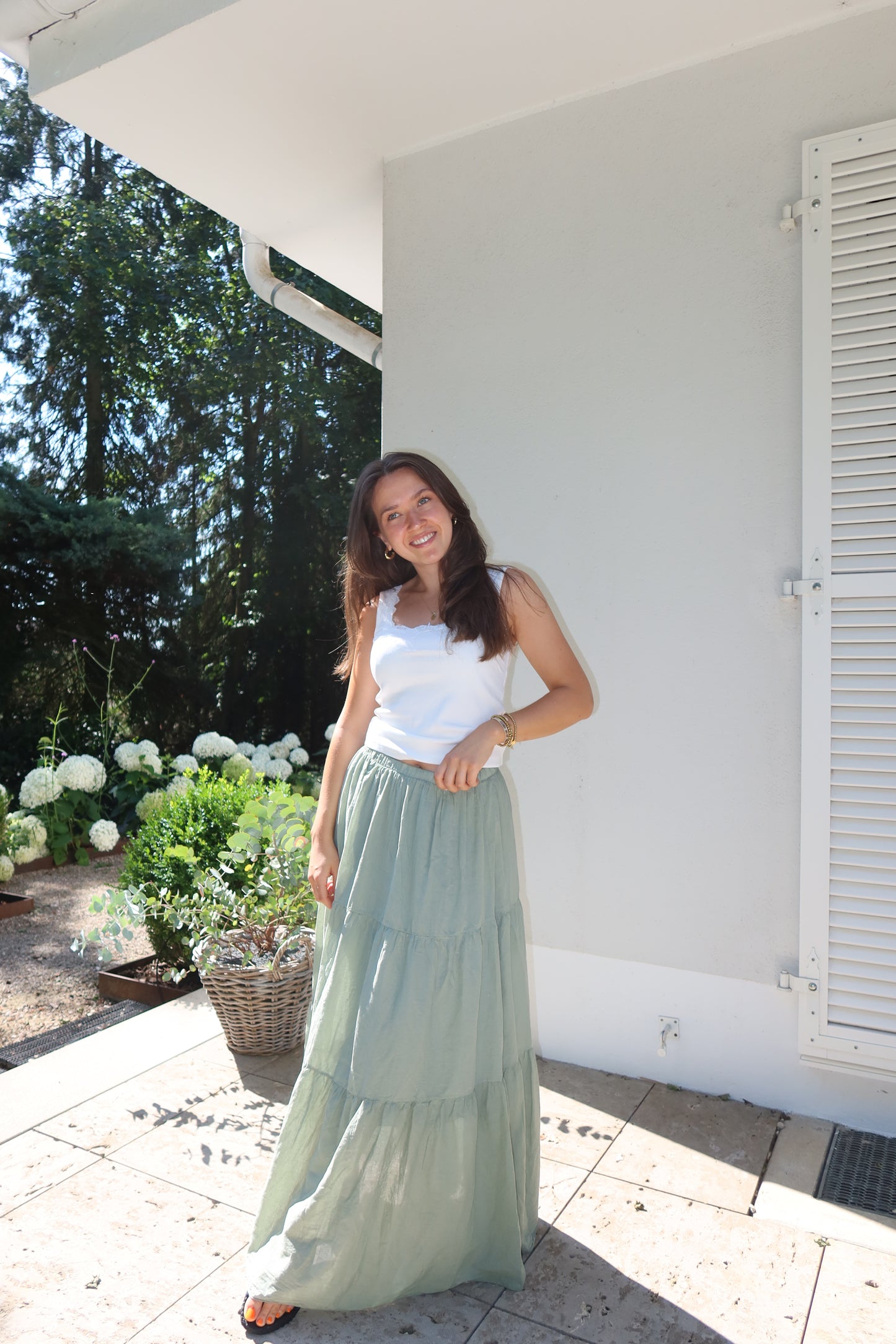 Maxi Skirt - Khaki