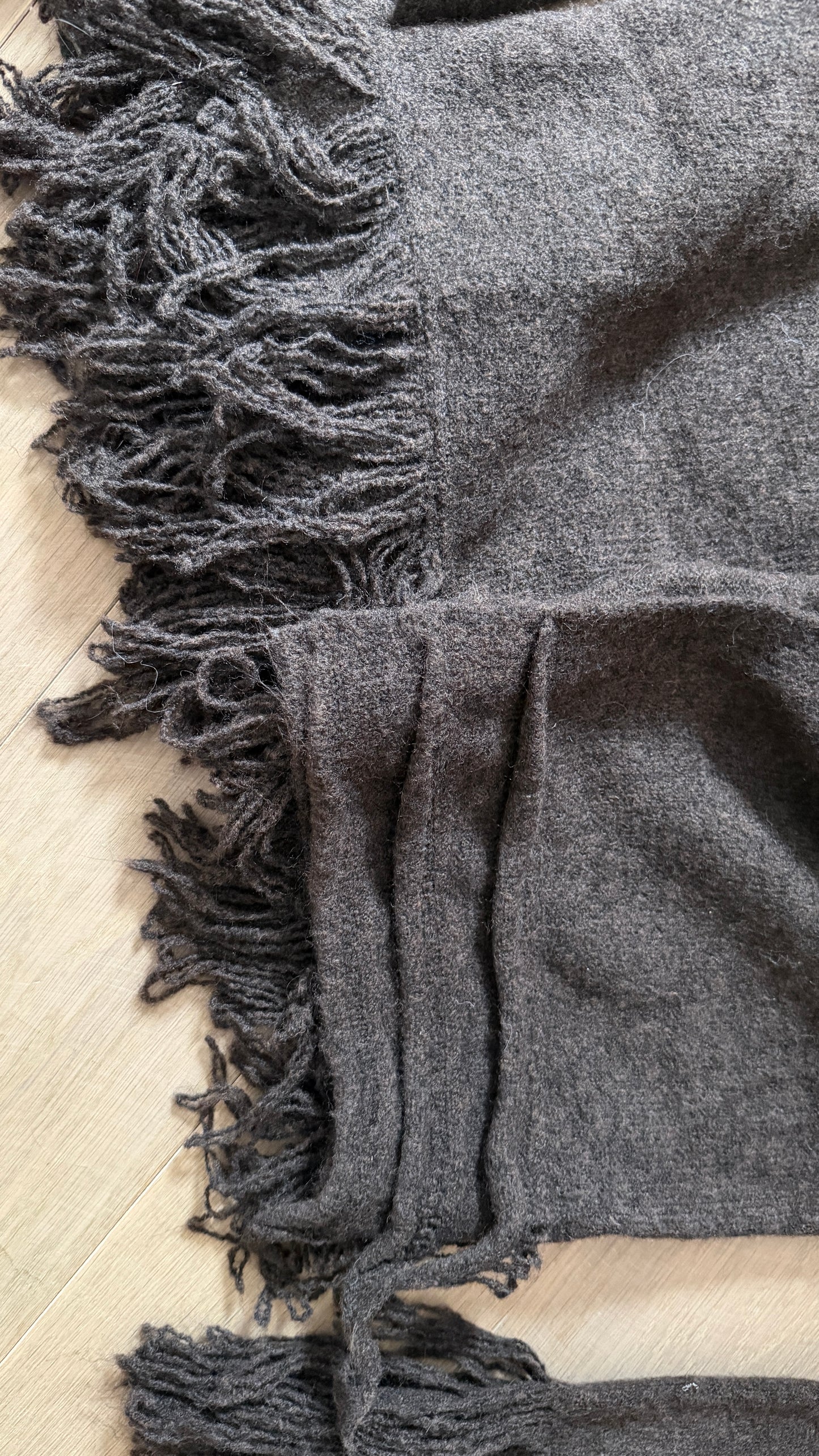 SECOND CHANCE - Cardigan fluffy Brown gold - VOM UMTAUSCH AUSGESCHLOSSEN -