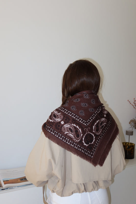 Schal - chocolate  Brown