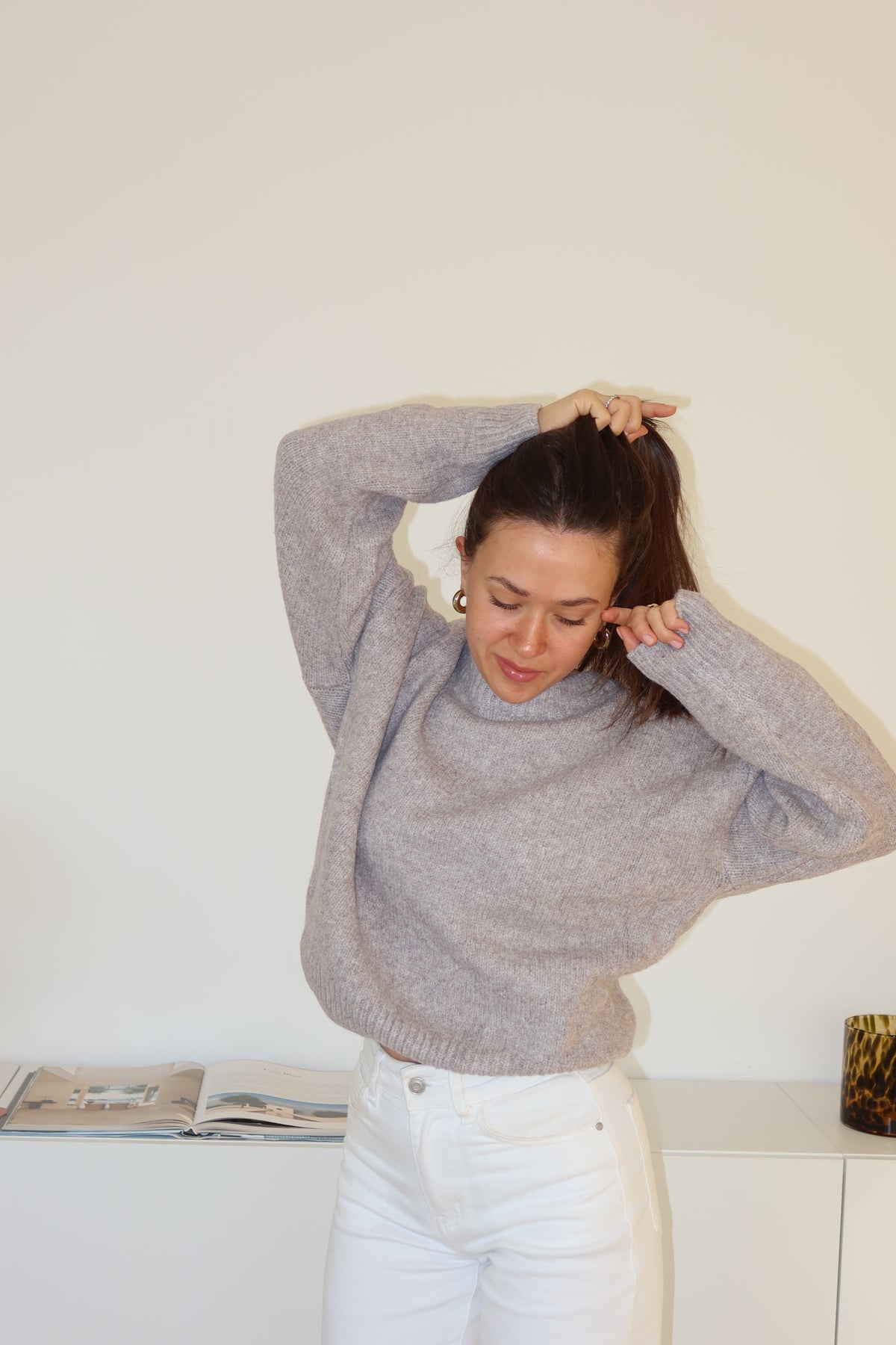Basic Pullover - Taupe