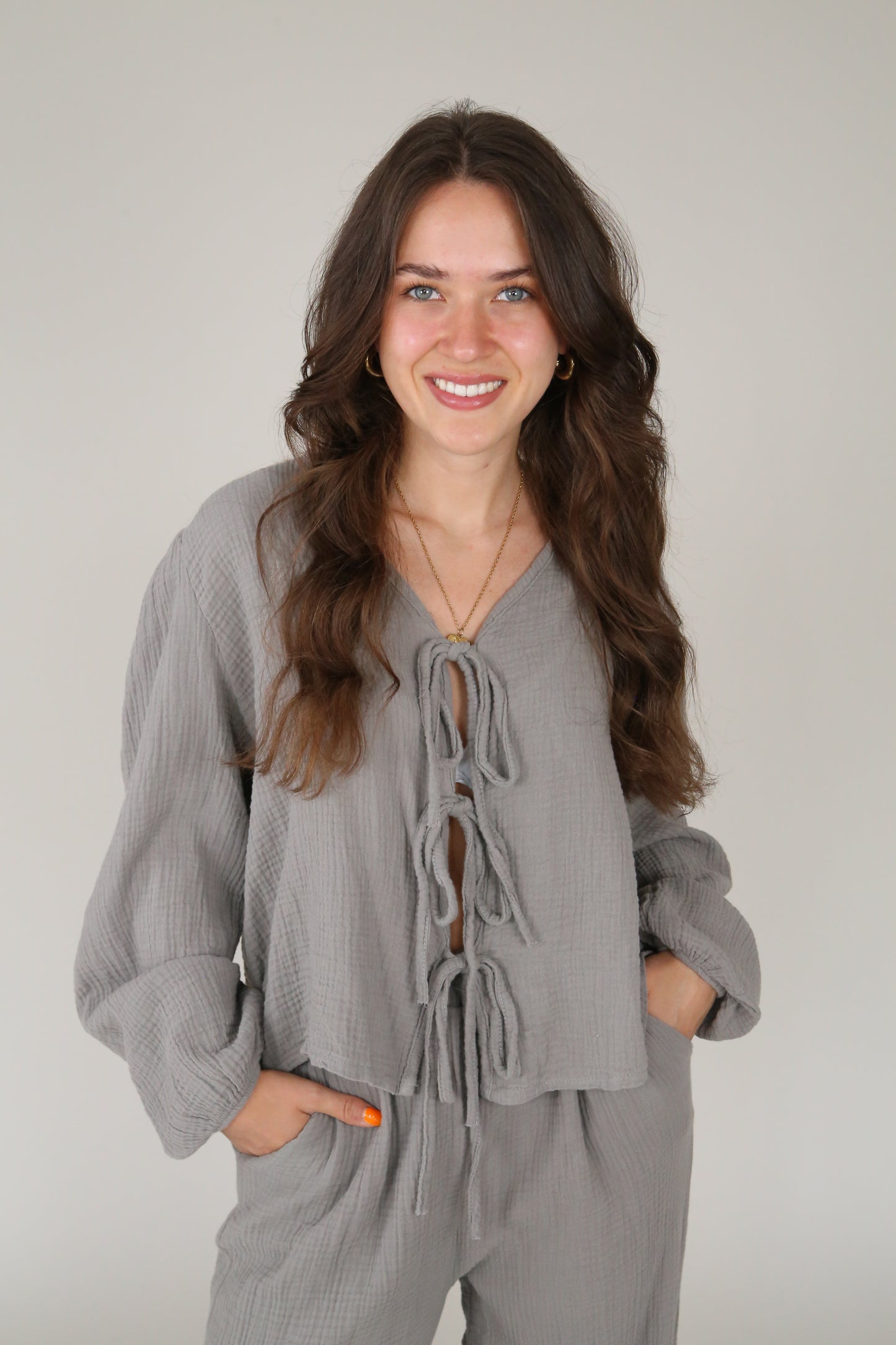 Musselin Bluse "ChiaraLII" - Sale